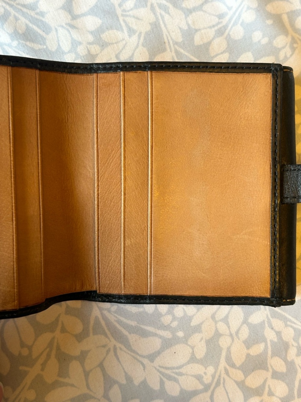 Vintage Coach Black Leather wallet - Picture 4 of 8